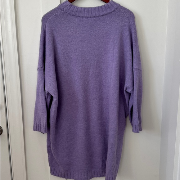 Tuckernuck Thistle Knit Maxine Sweater Dress Purple Size XXL - Picture 7 of 11